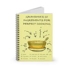 Grandma S Recipe Book Cookbook For Grandma Recipes Book For Grandma Grandma Gift Idea Nanny S Kitchen Funny Recipes Book Grandmas Recipes Food Humor Recipe Book