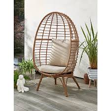 We've got loads of cheap garden furniture available, including loads of cheap garden chairs and cheap rattan furniture. Novaro Garden Egg Chair Outdoor Garden George At Asda