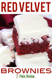 Red Velvet Brownies