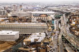 Td bank hours and td bank locations in canada along with phone number and map with driving directions. Aerial View Of The Boston Central Artery Boston Garden And Td Bank Stadium Photograph By Thomas Marchessault