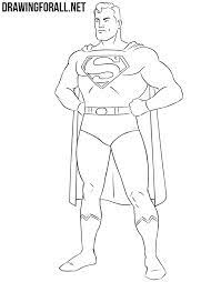 Today i will show you how to draw superman from dc comics with simple to follow steps. How To Draw Superman Easy