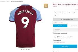 Début juin, l'algérie disputera trois matches amicaux : Dzfoot On Twitter Le Maillot De Benrahma2 Avec Le Numero 9 Est Deja En Vente Sur Le Site De Westham Https T Co Z23xrpxbwp Twitter