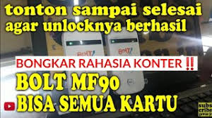 Unlock procedure is long, at least 10 minutes. Step By Step Unlock Modem Mf90 Versi 05 07 Berhasil All Simcard Youtube