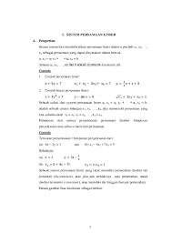 Hanya dipenuhi oleh \( k_1 = k_2 = k_3 = 0 \) atau secara ekivalen menjadi Pdf Aljabar Linear Hediana Lukmawati Academia Edu