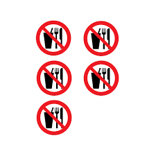 Translations of the phrase interdiction de manger from french to english and examples of the use of what does interdiction de manger mean in french. Autocollants Interdiction De Boire Ou De Manger Gobelet Et Couverts Lot De 5 Signaletique Express