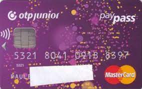 Ő elmond mindent, utána már tudod használni a rendszert. Bank Card Mastercard Otp Junior Otp Bank Hungary Col Hu Mc 0057