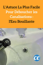 L Astuce La Plus Facile Pour Deboucher Les Canalisations L Eau Bouillante Canalisation Douche Bouchee Canalisation Bouchee