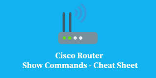 Cisco Router Show Commands Cheat Sheet Comparitech