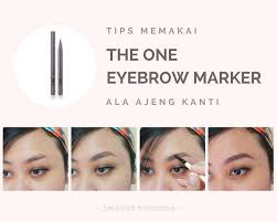 The One Eyebrow Marker