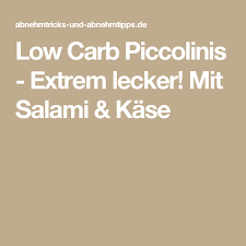 Low Carb Piccolinis Extrem Lecker Mit Salami Kase Rezept Lecker Zucchini Aubergine Rezepte