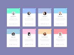 Purpose & importance of card ui design. Pin On Design Mobile Profiles