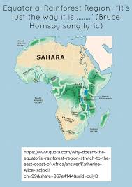 Download 77 jungle map free vectors. Why Doesn T The Equatorial Rainforest Region Stretch To The East Coast Of Africa Quora