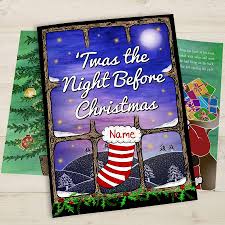 Free kindle book and epub digitized and proofread by project gutenberg. Twas The Night Before Christmas Personalised Book By The Letteroom Notonthehighstreet Com