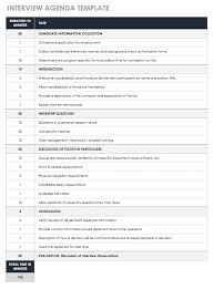 Free Interview Templates And Scorecards Smartsheet