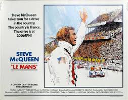 Movie poster for le mans june 1971, starring steve mcqueen. Le Mans Original Us Half Sheet Vintage Movie Poster Steve Mcqueen