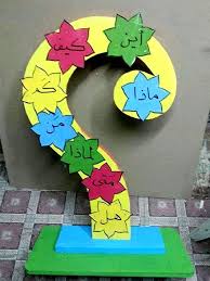 افكار وسائل تعليمية للأطفال لغة عربية مجسمات للغة العربية بالعربي نتعلم Arabic Alphabet For Kids Arabic Alphabet Learning Arabic