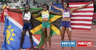 She is the first woman to ever successfully defend the 100 meters and the 200 meters olympic titles, achieving the landmark feat at the 2020 summer olympics in tokyo. Trsbawwzxhvslm