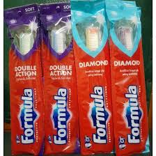 Saat masa pertumbuhan, pilihlah sikat gigi berbahan silikon karena aman tergigit oleh bayi. Sikat Gigi Formula Sikat Gigi Formula Ekonomi Sikat Gigi Formula Silver Protector Soft Medium Shopee Indonesia