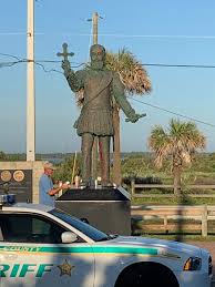 Check spelling or type a new query. Vandals Hit Brevard S Ponce De Leon Statue With Red Paint