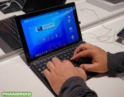 The sony xperia z4 tablet is sublimely slim, ferociously fast, and offers a cutting edge android 5.0 lollipop experience. Hands On Sony Xperia Z4 Tablet Video Phandroid