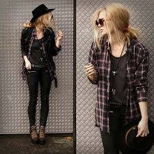 Casual Punk Fashion Grunge Outfits Clothes