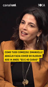 Você já tirou muito o pé do chão com a Emanuelle Araújo, mas você sabe como  a cantora e atriz iniciou sua carreira? 🗣️ "Era eu e 40 caras. Eu era a  única menina" ➡ Não vai perder, ein? #NoTom tem ...