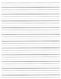 This free penmanship paper has dotted lines for writing practice. Printing Practice Handwriting Paper Printable Writing Paper Printable Writing Paper Template