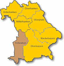 17.500 km 2 der flächengrößte regierungsbezirk der bundesrepublik deutschland. Regierungsbezirk Schwaben Genwiki