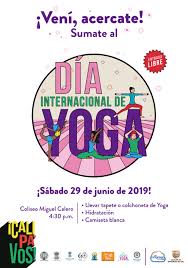O dia internacional do yoga é celebrado a 21 de junho. Cali Pa Vos Te Invita A Participar Del Dia Internacional Del Yoga
