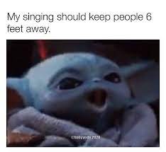 Baby Yoda One On Instagram Trying To Hit That Mariah High Note Please Follow Babyyoda 2020 Babyyoda Babyyodameme Babyyodamem Yoda Funny Yoda Meme Yoda