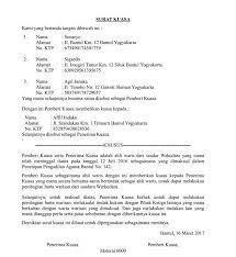 Contoh Surat Kuasa Ahli Waris Surat Surat Kuasa Hukum Pidana