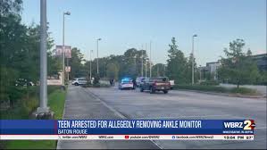 Teen who removed ankle monitor while