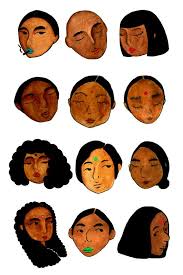 Ruwani South Asian Art Drawing People Art