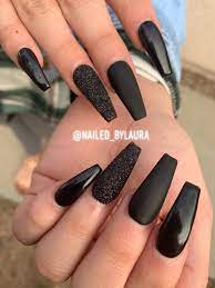 Ver más ideas sobre diseños para uñas largas, uñas de gel bonitas, manicura de uñas. Black Nails Unas Postizas Negras Unas Negras Unas Postizas De Gel