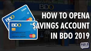 A chip card is a plastic debit card or credit card that contains an embedded microchip. How To Check The Status Of Bdo Kabayan Savings Account By Pinay Investor