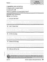 The sentence which is used to convey a command, a request, or a forbiddance is called an imperative sentence.this type of sentence always takes the second person (you) for the subject but most of the time the subject remains hidden. Interrogative Sentences Lesson Plans Worksheets