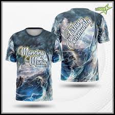 Mancing custom, bikin jersey mancing custom, bikin baju mancing. Tshirt Desain Baju Kaos Custom Mancing Mania Free Desain Custom Shopee Indonesia