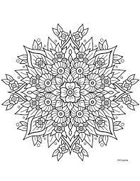 We also have more mandalas for adults and kids. Flower Mandala Crayola Com