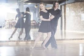 Miguel zotto and daiana guspero beautiful milonga dance at tango magia in amsterdam. Couple Dancing Tango In Dance Class Lessons Elegant Stock Photo 173580274