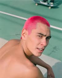 Jaden Smith Kanye West Or Evan Mock Seriously Owned The Pink Hair Game At Coachella This Year Swipe Left T Dyed Hair Men Dyed Hair Inspiration Men Hair Color