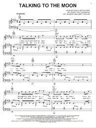 Bruno Mars Talking To The Moon Sheet Music And Printable Pdf Music Notes Sheet Music Sheet Music Notes Moon Sheets