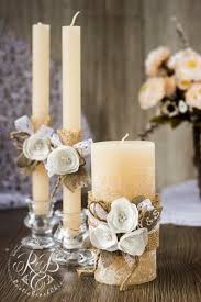 Personalized Wedding Candle Unity Ceremony Rustic Pillar Etsy Personalised Wedding Candles Wedding Unity Candles Rustic Unity Candle