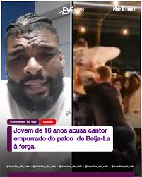 Depois de uma enorme repercussão nas redes sociais, o vídeo em que o cantor  Paulo Henrique do grupo de pagode “Pura Onda” é empurrado do palco causou  muitas especulações. Uma jovem de