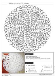 Large Crochet Doily Graph Patterns
