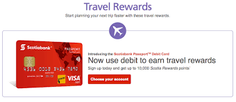 A debit card (also known as a bank card, plastic card or check card) is a plastic payment card that can be used instead of cash when making purchases. Rewards Canada Scotiabank Launches New Travel Rewards Debit Card