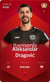 Aleksandar dragovic, ihr team ist gespickt mit stars. Aleksandar Dragovic 2020 21 Rare 4 100