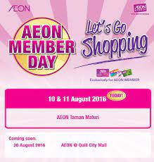 We did not find results for: Calling Aeon Members It S Today Come Aeon Retail Malaysia Facebook