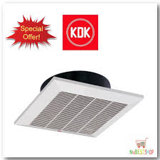 Its bit yellowed cause its very old. Kdk Ceiling Exhaust Fan 10 25tgq7 25cm 10 10 Inch Shopee Malaysia