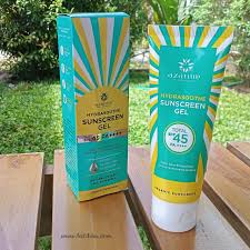 Azarine hydrasoothe sunscreen gel spf 45++++ contains 25 ingredients. Review Azarine Sunscreen Gel Spf 45 Pa Beauty Talk