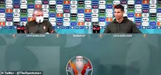 Cristiano ronaldo simply moving coca cola out of the way and saying drink water caused coca cola to lose $4 billion in value today credit: Hd5vao Lslmubm